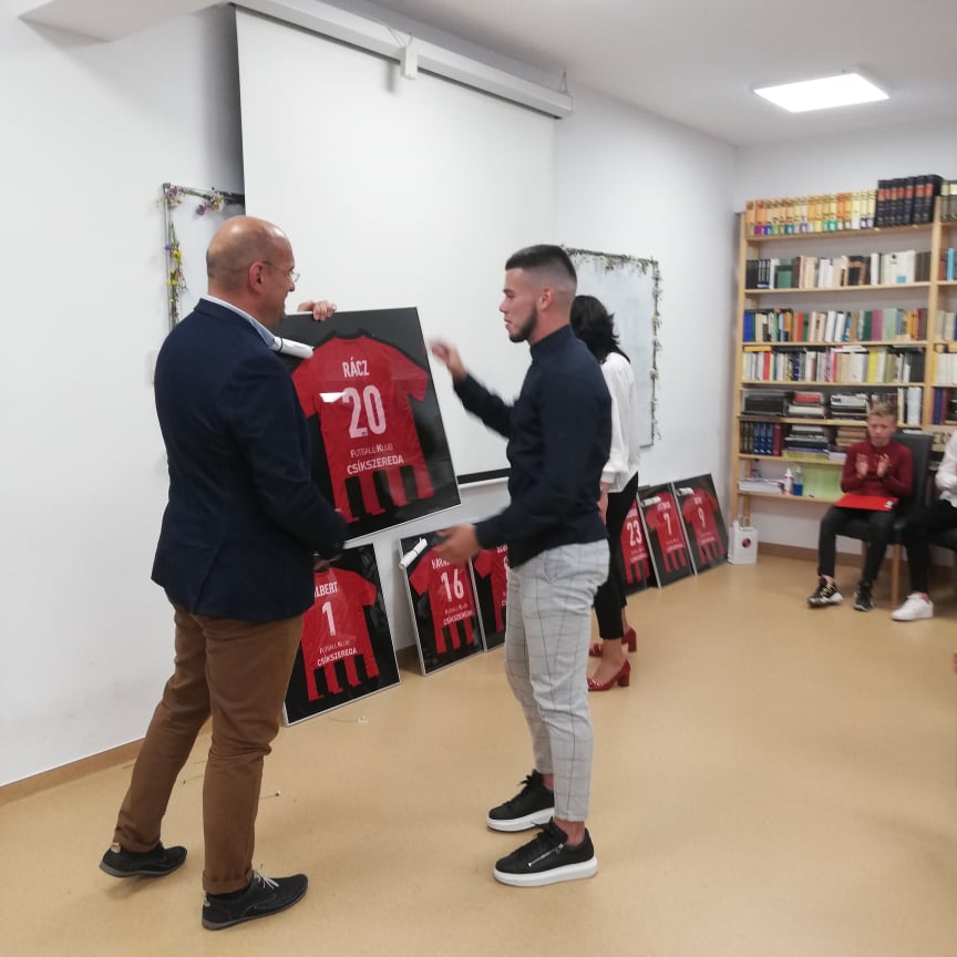 Ballagó focistáink