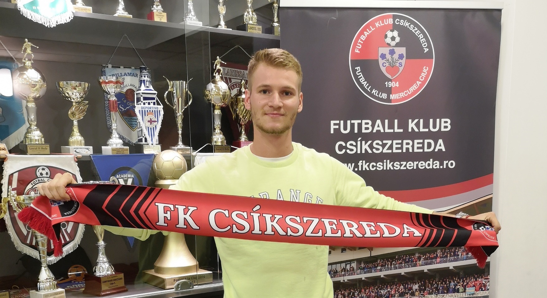 Felvidéki csatárral erősítettünk