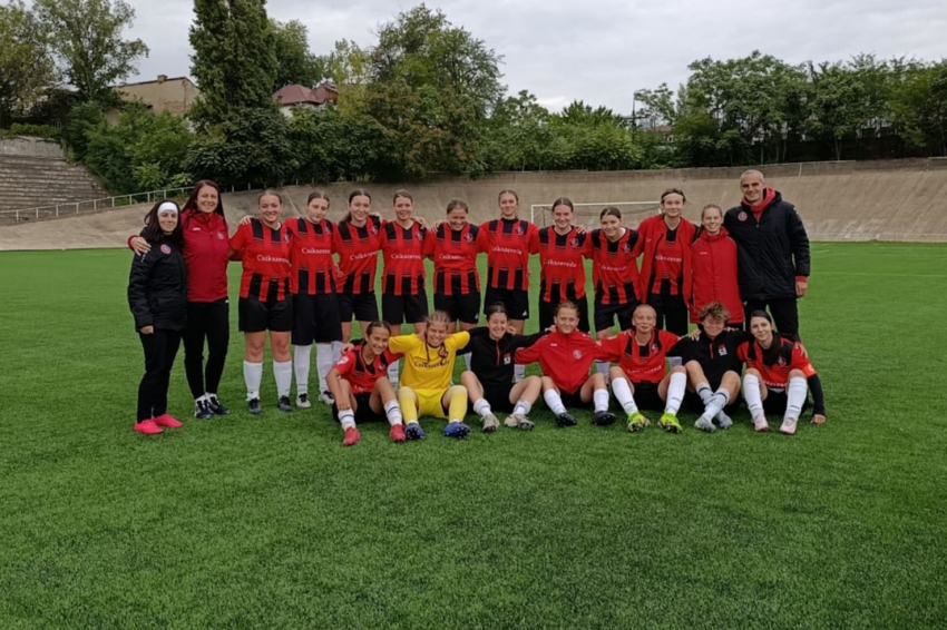 Négygólos győzelmet aratott női ifiligás csapatunk a Dinamo ellen