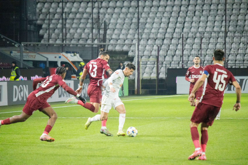 Szuperliga | A második félidőben visszajöttünk, de pontot nem sikerült szereznünk a CFR otthonában