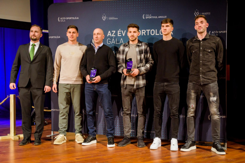 Elismerések a helyi közösségtől Az év sportolója gálán