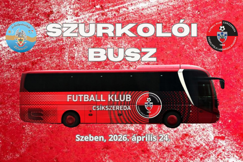 Szurkolói busz Szebenbe