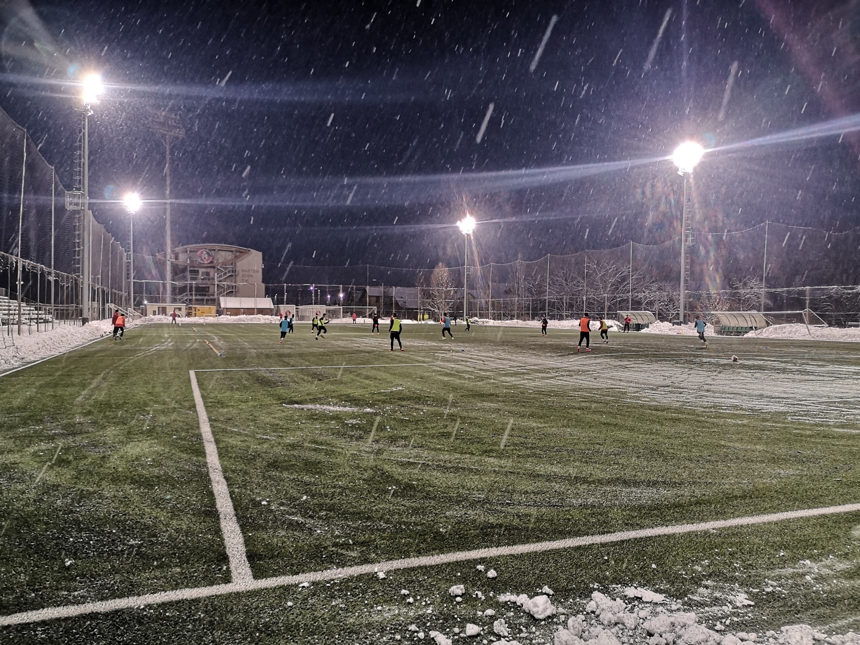 Akadémistáink már edzenek